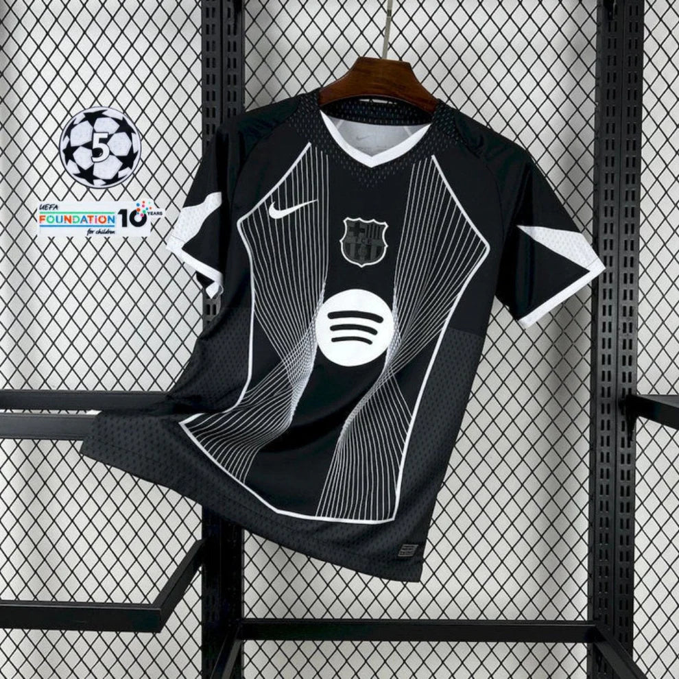Barcelona 2025 Black Special Shirt - JerseyKings