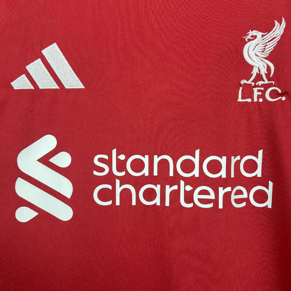 Liverpool 2025 Home Shirt - JerseyKings