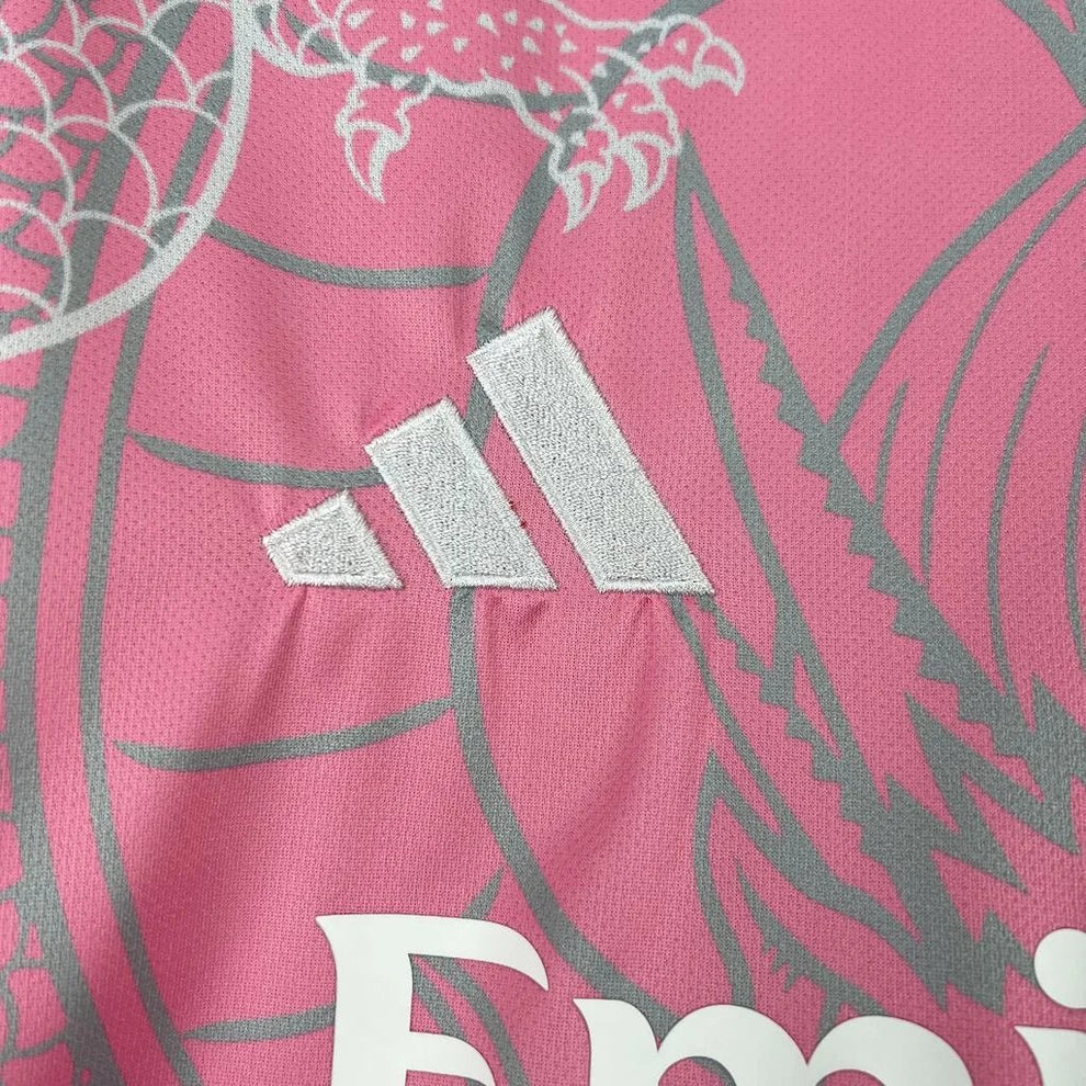 Real Madrid 2025 Dragon Pink Special Shirt