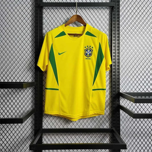 Brazil 2002 Home Shirt - JerseyKings