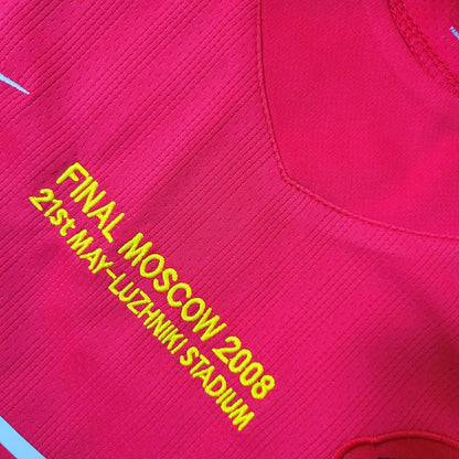 Man United 2007 L/S UCL Home Shirt - JerseyKings