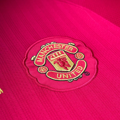 Man United 2007 L/S UCL Home Shirt - JerseyKings