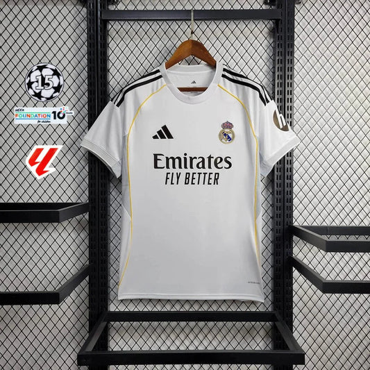Real Madrid 2025 Home Shirt - JerseyKings
