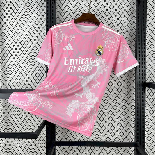 Real Madrid 2025 Dragon Pink Special Shirt
